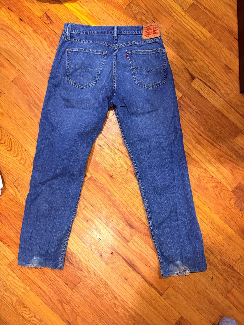 Levi's Classic Indigo Straight Jeans - Picture 1 of 5